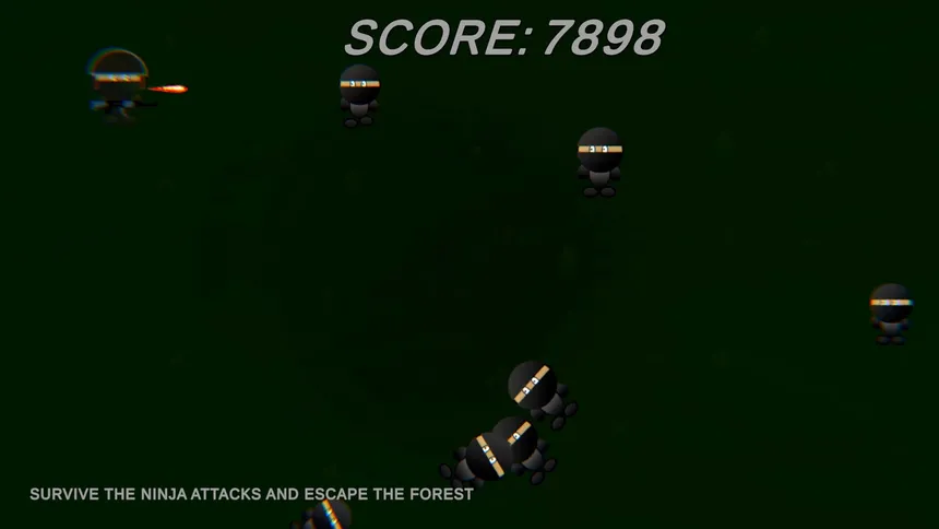 Скриншот 2 к игре Ninja Soldier Raid