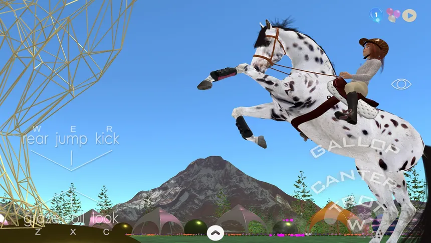 Скриншот 2 к игре Jumpy Horse Show Jumping