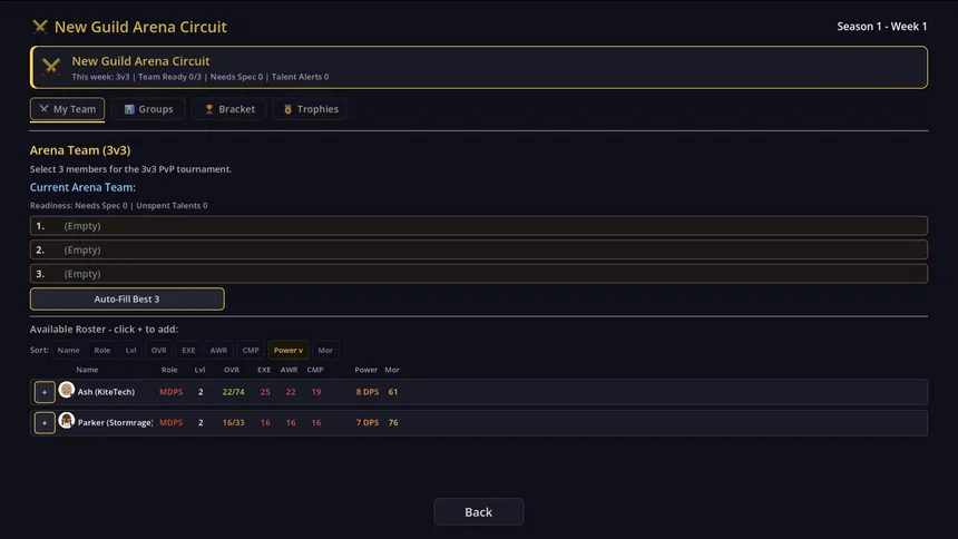 Скриншот 3 к игре Mythic Manager