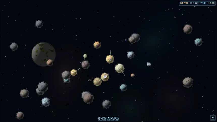 Скриншот 1 к игре Asteroid Mining Empire