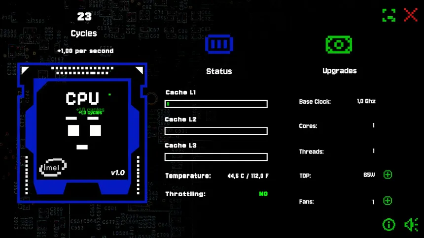Скриншот 2 к игре CPU Clicker