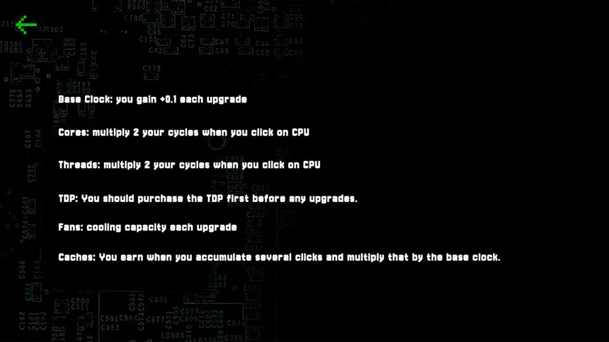 Скриншот 4 к игре CPU Clicker