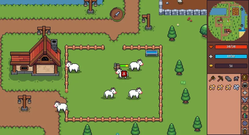 Скриншот 3 к игре Liten RPG