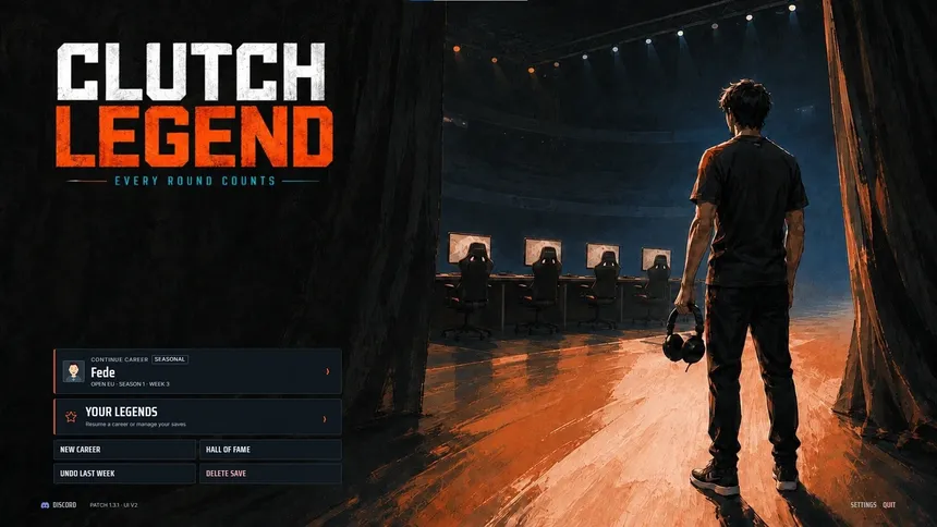 Скриншот 1 к игре Clutch Legend: FPS Career Simulator