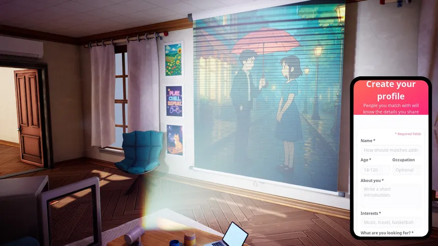 Скриншот 2 к игре Flirt Simulator