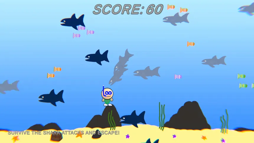 Скриншот 4 к игре Dangerous Shark Depths