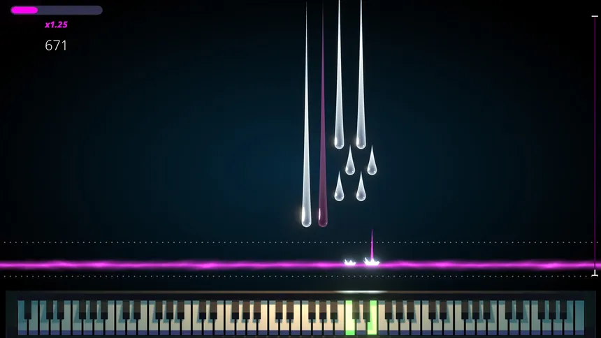 Скриншот 1 к игре Piano High Score