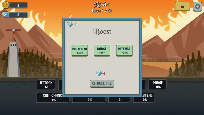 Скриншот 2 к игре Milord Idle Defense