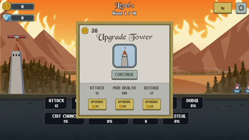Скриншот 4 к игре Milord Idle Defense