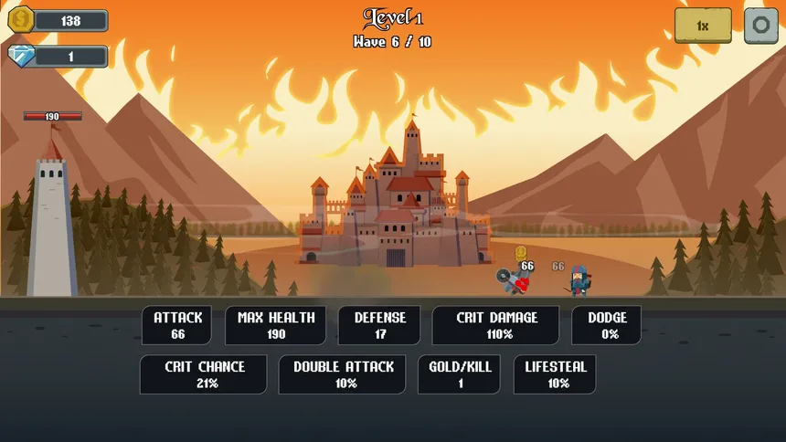 Скриншот 6 к игре Milord Idle Defense