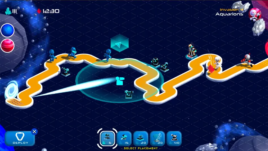 Скриншот 1 к игре Cosmic Robots
