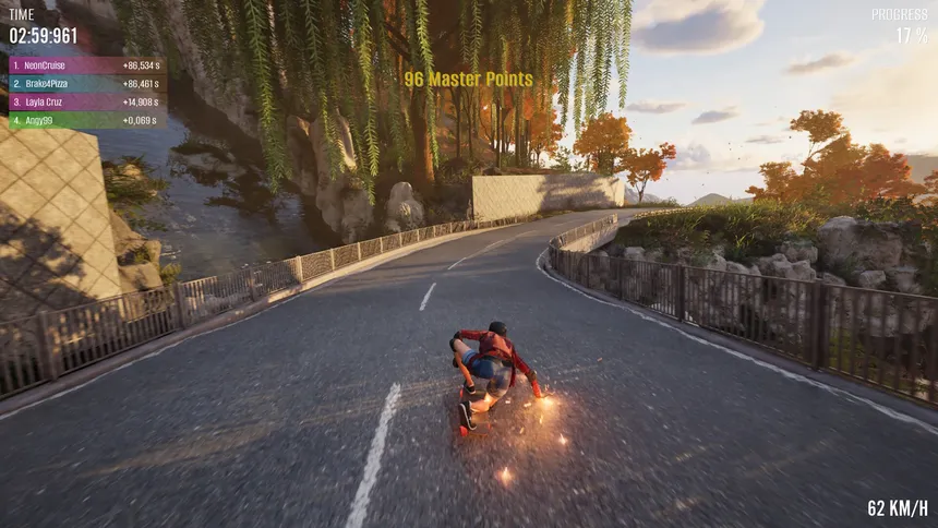 Скриншот 6 к игре Longboard Skate Downhill Simulator