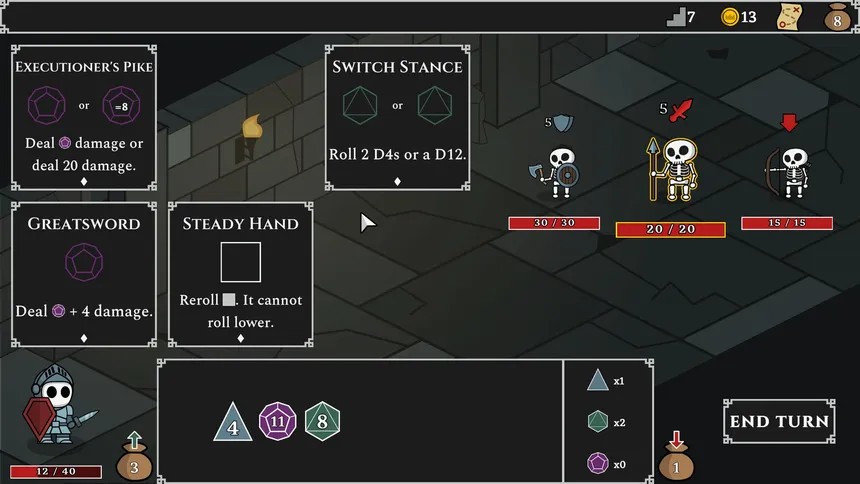 Скриншот 2 к игре Reroll or Die
