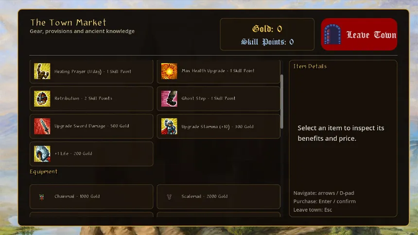 Скриншот 3 к игре A Knight of Lothen
