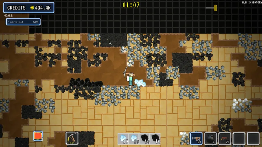 Скриншот 1 к игре Oreguard: Mining Endeavors