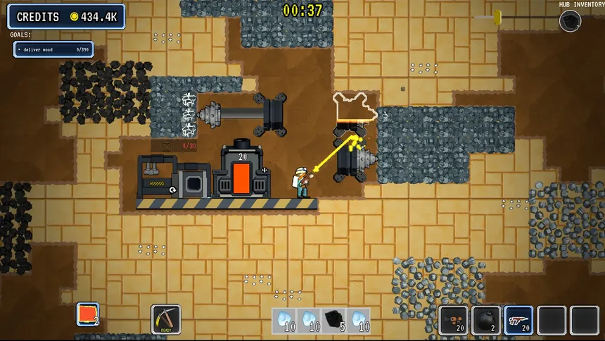 Скриншот 2 к игре Oreguard: Mining Endeavors