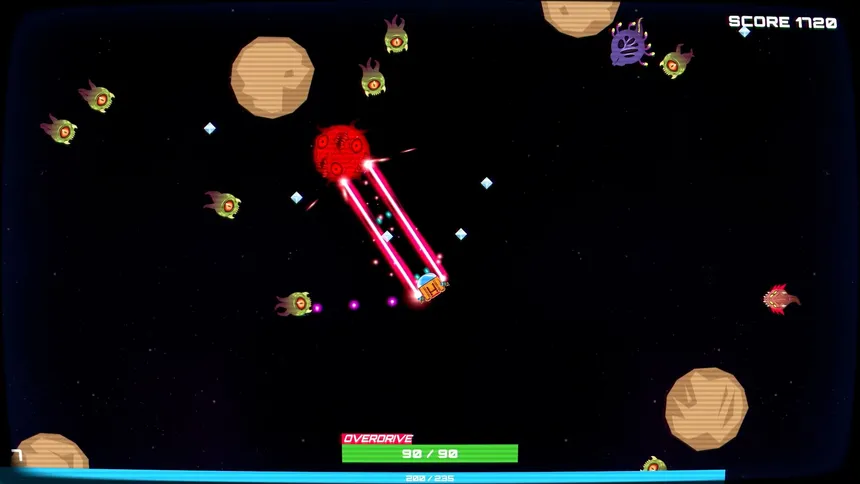 Скриншот 2 к игре Cosmic Flesh: Overdrive