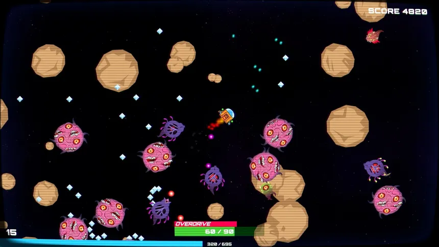 Скриншот 7 к игре Cosmic Flesh: Overdrive