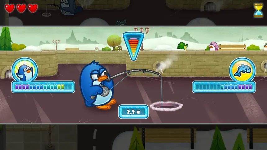 Скриншот 2 к игре Ice Pond: An Ice Fishing Adventure