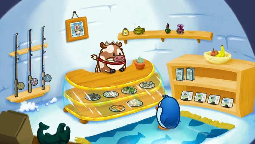 Скриншот 4 к игре Ice Pond: An Ice Fishing Adventure