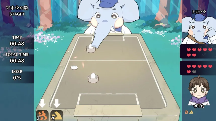 Скриншот 1 к игре Air Hockey: Magical Heroes