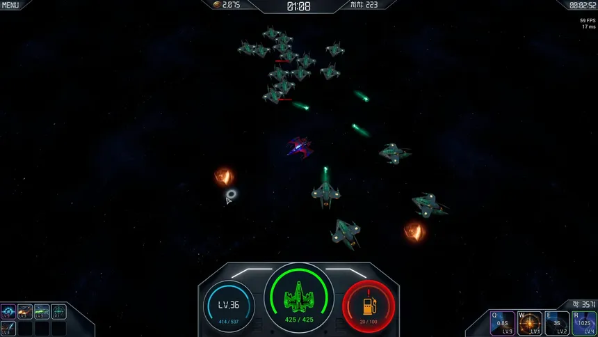 Скриншот 1 к игре Solitary Astral Voyage