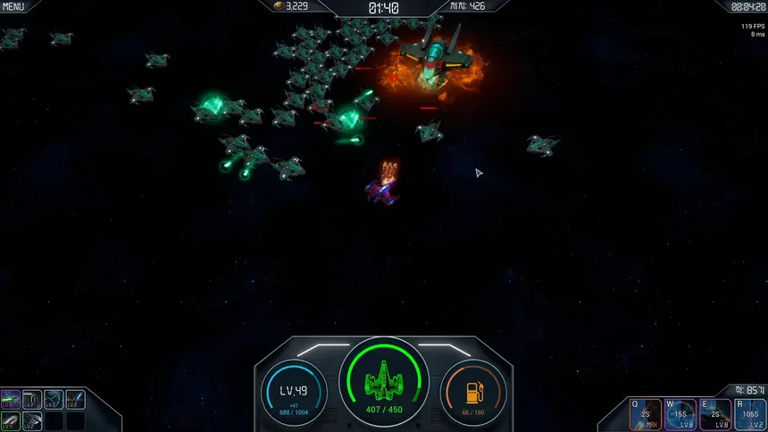 Скриншот 3 к игре Solitary Astral Voyage