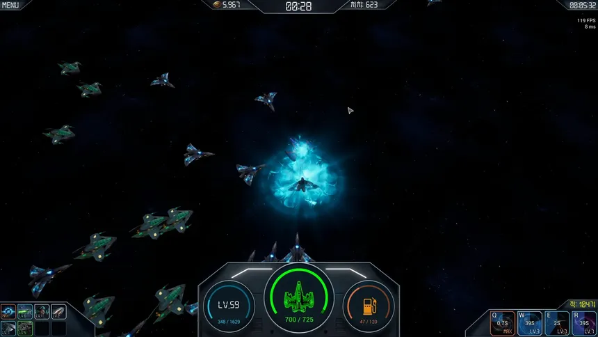 Скриншот 7 к игре Solitary Astral Voyage