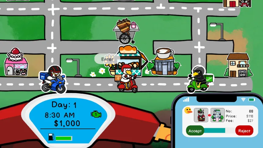 Скриншот 2 к игре Duck Dash Delivery