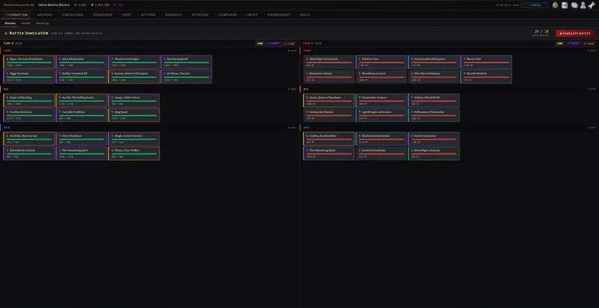 Скриншот 2 к игре Guild Manager 26