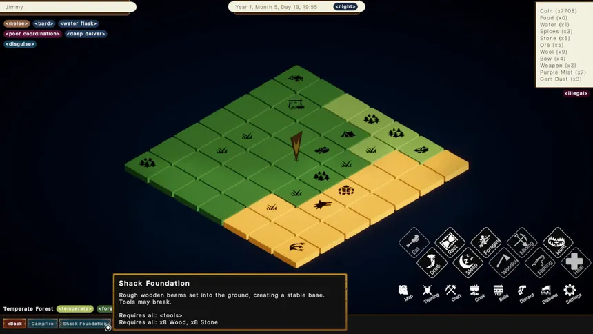 Скриншот 7 к игре Arduus: Minimalist Open World Survival Craft RPG