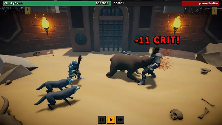 Скриншот 1 к игре Brute Battles