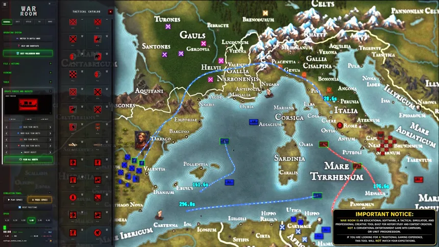 Скриншот 1 к игре War Room: Tactical Sandbox
