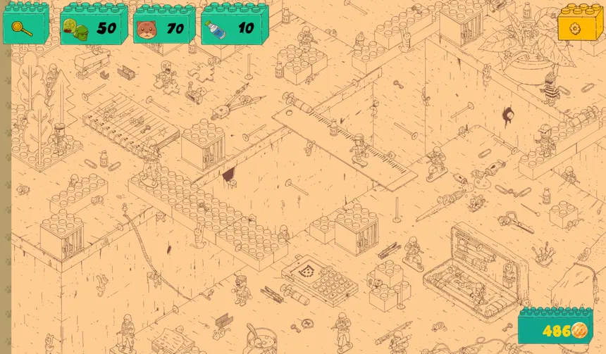 Скриншот 1 к игре Tiny Cats vs Toys