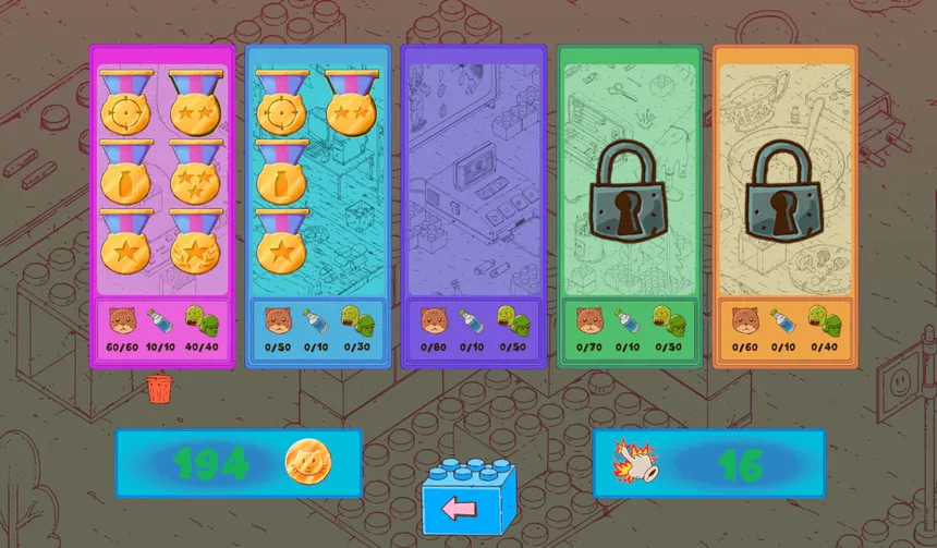 Скриншот 8 к игре Tiny Cats vs Toys