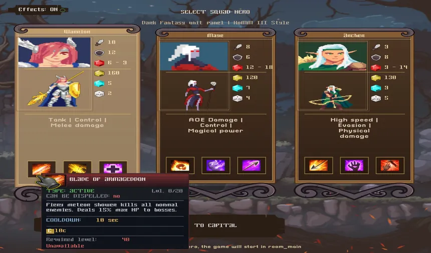 Скриншот 1 к игре Custom Hero vs Epic Boss