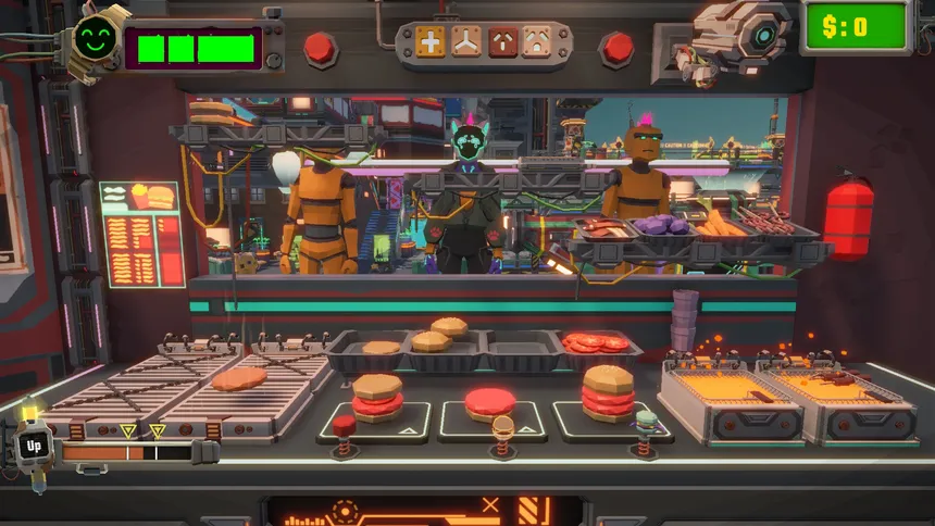 Скриншот 2 к игре Spacey Space Burger