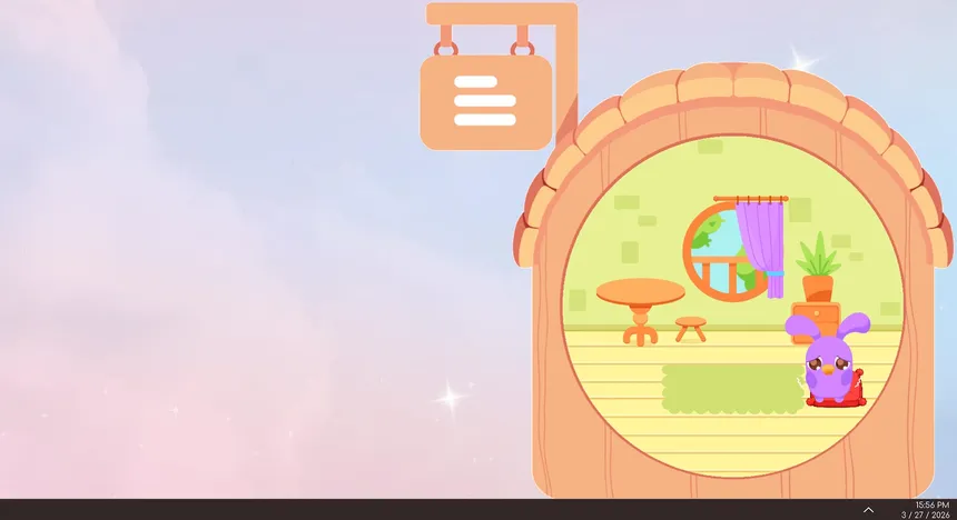 Скриншот 2 к игре Luvu: Your Desktop Pet