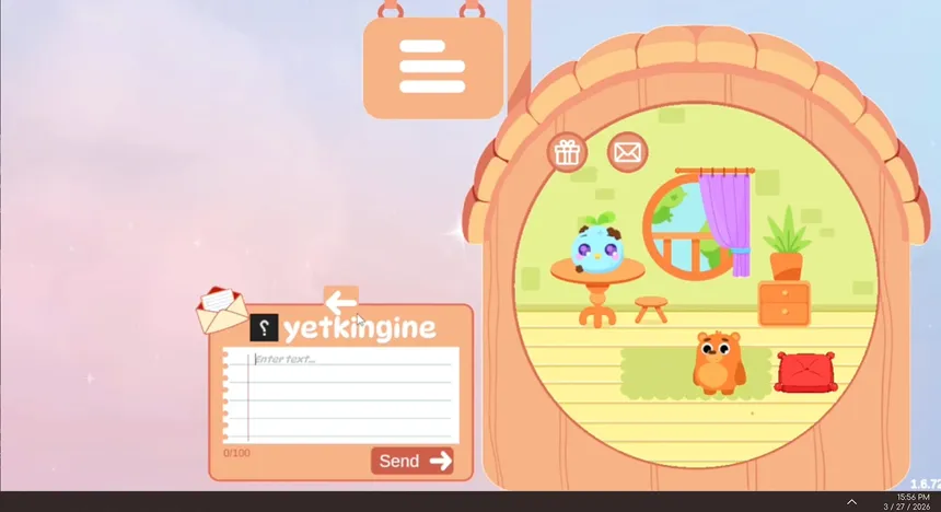 Скриншот 3 к игре Luvu: Your Desktop Pet