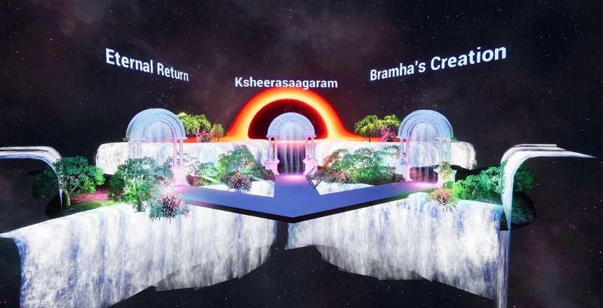 Скриншот 1 к игре The Worlds of Narayana VR