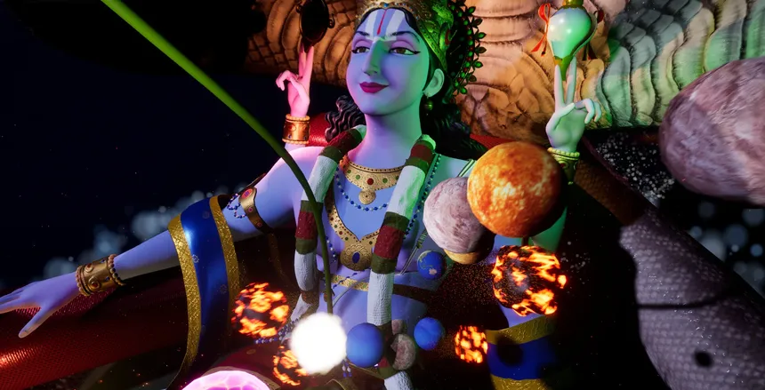Скриншот 3 к игре The Worlds of Narayana VR