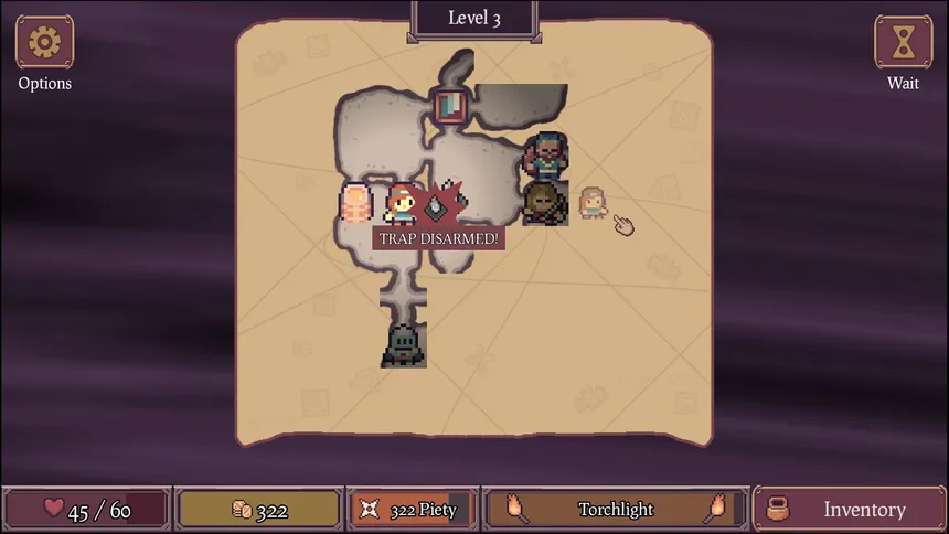 Скриншот 4 к игре Ball, Fall, Dungeon Crawl