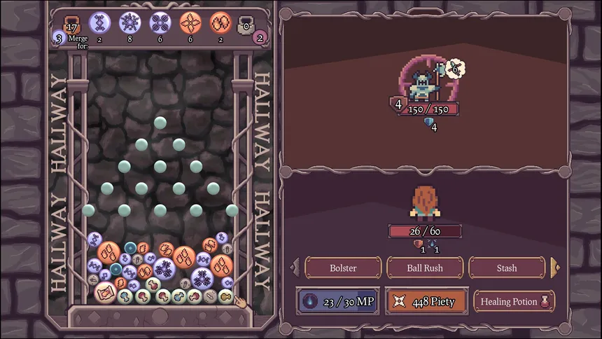 Скриншот 8 к игре Ball, Fall, Dungeon Crawl