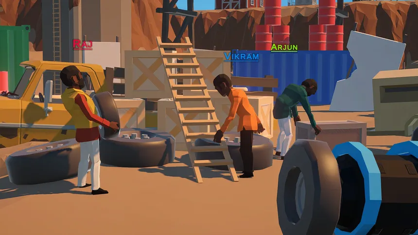 Скриншот 2 к игре TIRE LAUNCHER TOGETHER