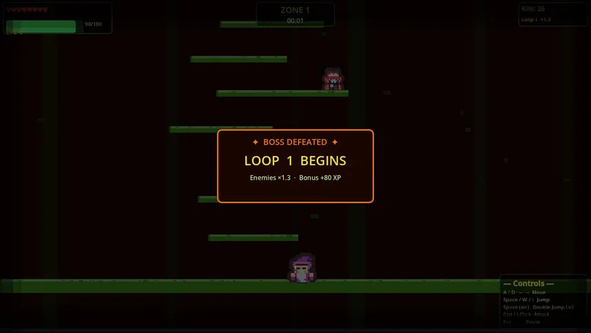 Скриншот 2 к игре Yuki Jump