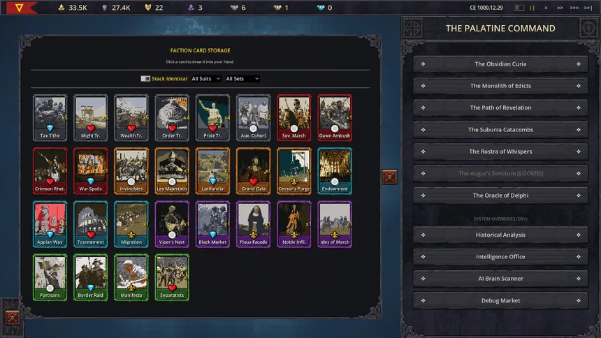 Скриншот 2 к игре Imperial Wager: The Shattered Crown of Augustus