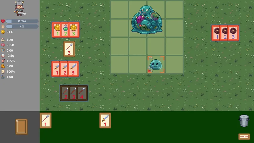 Скриншот 1 к игре Rummy Attack