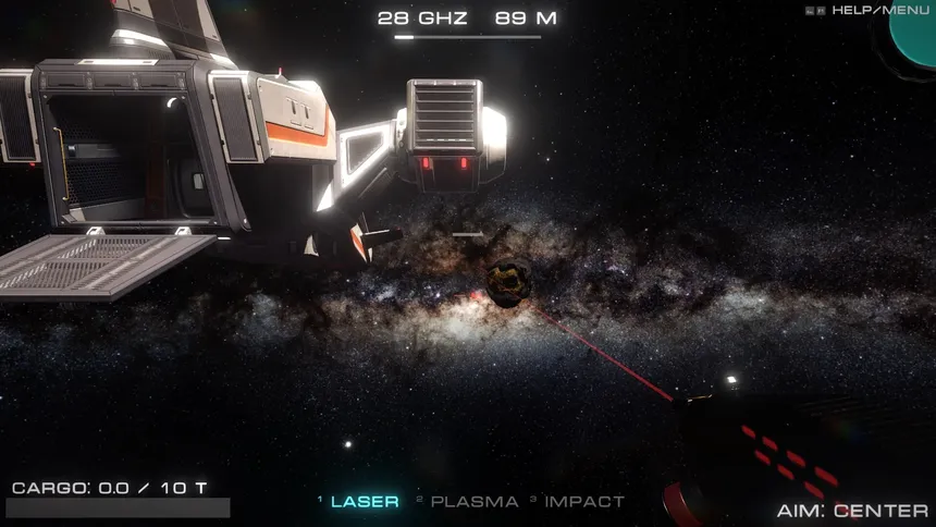 Скриншот 1 к игре Space Stone Smashing Simulator