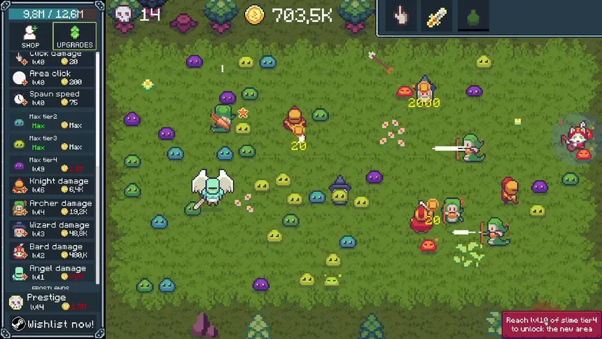 Скриншот 1 к игре Slime Reaper