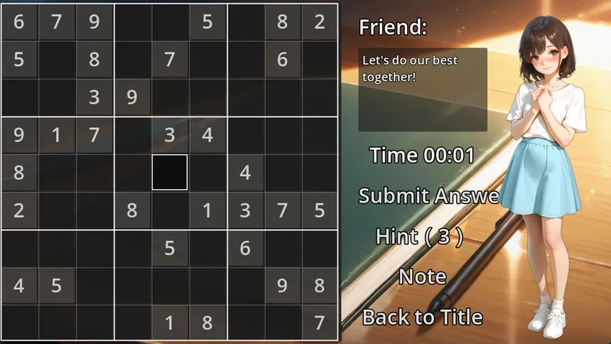 Скриншот 1 к игре Mesudoku
